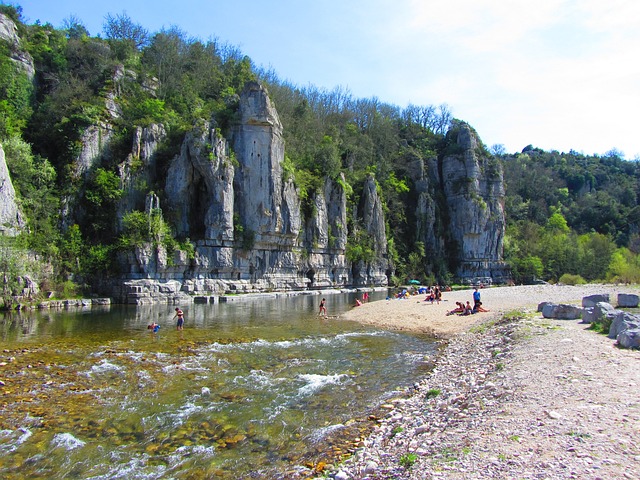 Ardèche rivière